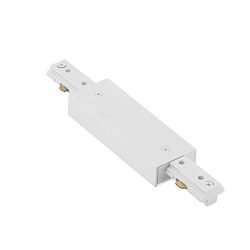 WAC Lighting JI-PWR-WT J Track Power Feedable I Connector, White