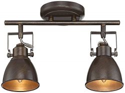 Pro Track Abby 2-Light Bronze Track Fixture