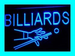 Billiards Pool Room Table Bar Pub LED Sign Night Light i309-b(c)