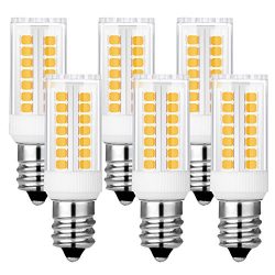 KINDEEP Dimmable E12 LED Candelabra Bulb, 4W (40W Incandescent Bulb Equivalent), Warm White 3000 ...