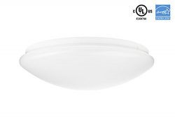 Hyperikon LED Flush Mount Ceiling Light, 12″, 15W (65W equivalent), 1320lm, 4000K (Dayligh ...