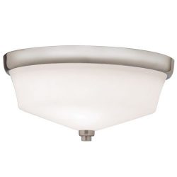 Kichler 8044NI Two Light Flush Mount