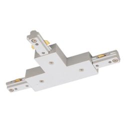 Nora Lighting NT-314 T-Connector for Track Lighting, White