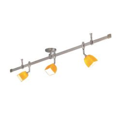 Nora Lighting NRS29-4201BNAM 3 Light Straight Rail Track Lighting