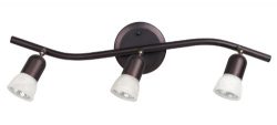 CANARM LTD. IT356A03ORB10 James 3 Bulb Track Light, Oil Rubbed Bronze