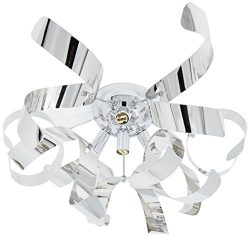 Artcraft Lighting Bel Air 19″ Flush Mount, Chrome