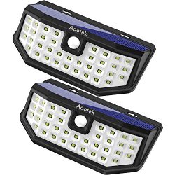 New Upgraded 36 LED Solar Lights with Wide Angle Illumination,Outdoor Motion Sensor Waterproof W ...