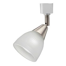 Lithonia Lighting LTHCLRB MR16GU10 INC BN M4 Brushed Nickel Track Lighting, White