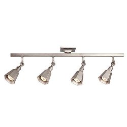 Hampton Bay Chestnut 4-light Antique Pewter Track Lighting Bar