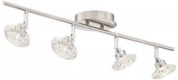 Pro Track Anissa 4-Light Crystal Track Fixture