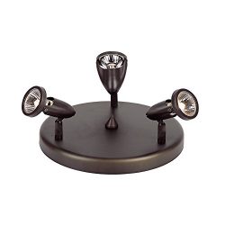 Trans Globe Lighting W-462 ROB Indoor  Stingray 10″ Flushmount  , Rubbed Oil Bronze