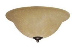 Emerson Ceiling Fans LK71ORB Amber Parchment Light Fixture for Ceiling Fans, Medium Base CFL