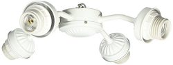 Emerson Ceiling Fans F440WW 4-Light Arm Fitter in Appliance White