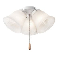 Kichler 338505WH Accessory 3-Light Turtle Light Kit, White