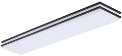 LB72139 LED Linear Flush Mount Ceiling Lighting, Oil Rubbed Bronze, 48-Inch, 35W, 200W Equivalen ...