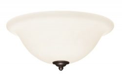 Emerson Ceiling Fans LK74VNB Opal Matte Light Fixture for Ceiling Fans, Medium Base CFL