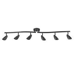 Globe Electric 59352 Grayson Track Lighting, Black