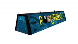 44″ Acrylic Pool Table Light, Pool Sharks