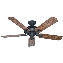 Hunter 59126 The Mariner 52-Inch New Bronze Ceiling Fan with Five Medium Oak Blades