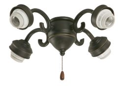 Emerson Ceiling Fans F490ORB 4-Light Transitional Fitter in Oil Rubbed Bronze