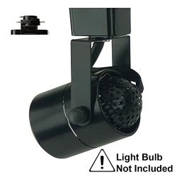 D&D Brand H System GU10 Line Voltage Track Lighting Fixture Black HA-4519-BK ( No Bulb )