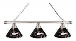 Georgia “G” 3 Shade Billiard Light