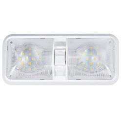 Kohree 12V Led RV Ceiling Dome Light RV Interior Lighting for Trailer Camper with Switch, White, ...