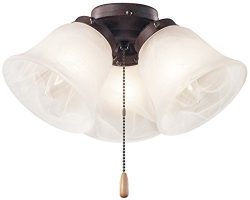 Kichler 338505TZ Accessory 3-Light Turtle Light Kit, Tannery Bronze