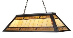 Elk 70113-4 Tiffany Game Room Lighting 4-Light Billiard Light, Light, 18-Inch, Tiffany Bronze Metal