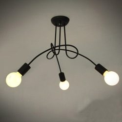 LightInTheBox Chandelier, 3 Light, Modern Characteristic Metal PaintingHome Ceiling Light Fixtur ...