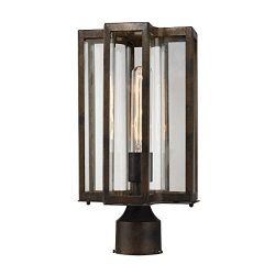 ELK Lighting 45148/1 Close-to-Ceiling-Light-fixtures, 15 x 8 x 8, Bronze