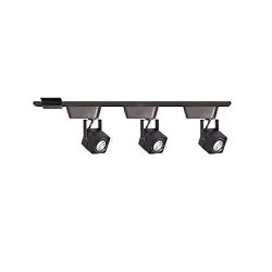 WAC Lighting CI-HHT-802/3-BK Low Voltage Three Light Track Lighting Kit in Black Finish