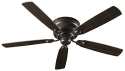 Hyperikon Remote Control Ceilng Fan, 52-Inch Wood Ceiling Fan – Brown Fixture with Five Re ...