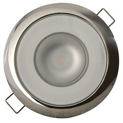 Lumitec 113119 Mirage LED Exterior or Interior Down Light, Flush Mount, Stainless Steel Polished ...