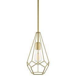 Aliria Pendant Light | Brass Pendant Lighting for Kitchen Island with LED Bulb LL-P635-3JB