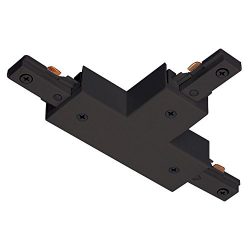 Juno Lighting R25BL T Connector, Black