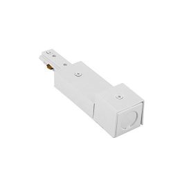 WAC Lighting HBXLE-WT H Track Live End BX Connector, White by WAC Lighting