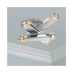 Possini Euro Design Three Stacked Rods Ceiling Light Fixture – Possini Euro Design