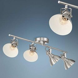 Otis 4-Light Bushed Nickel Metal Track Fixture – Pro Track