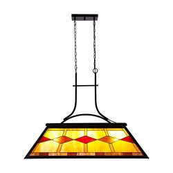 CO-Z Hanging Pool Table Light Fixture for Game Room Beer Party, Ball Design Metal Billiards Ligh ...