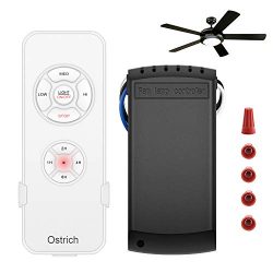 Ceiling Fan Remote Control Kit, Wireless Remote Control for Ceiling Fan Lights