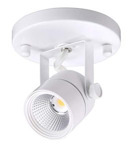 Cloudy Bay LED Flush Mount Ceiling Spot Light,CRI90+ 3000K Warm White Dimmable,Adjustable Tilt A ...